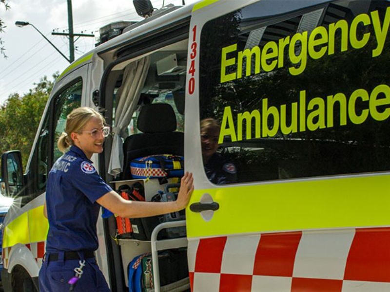 Three new paramedics heading to the New England in the latest intake