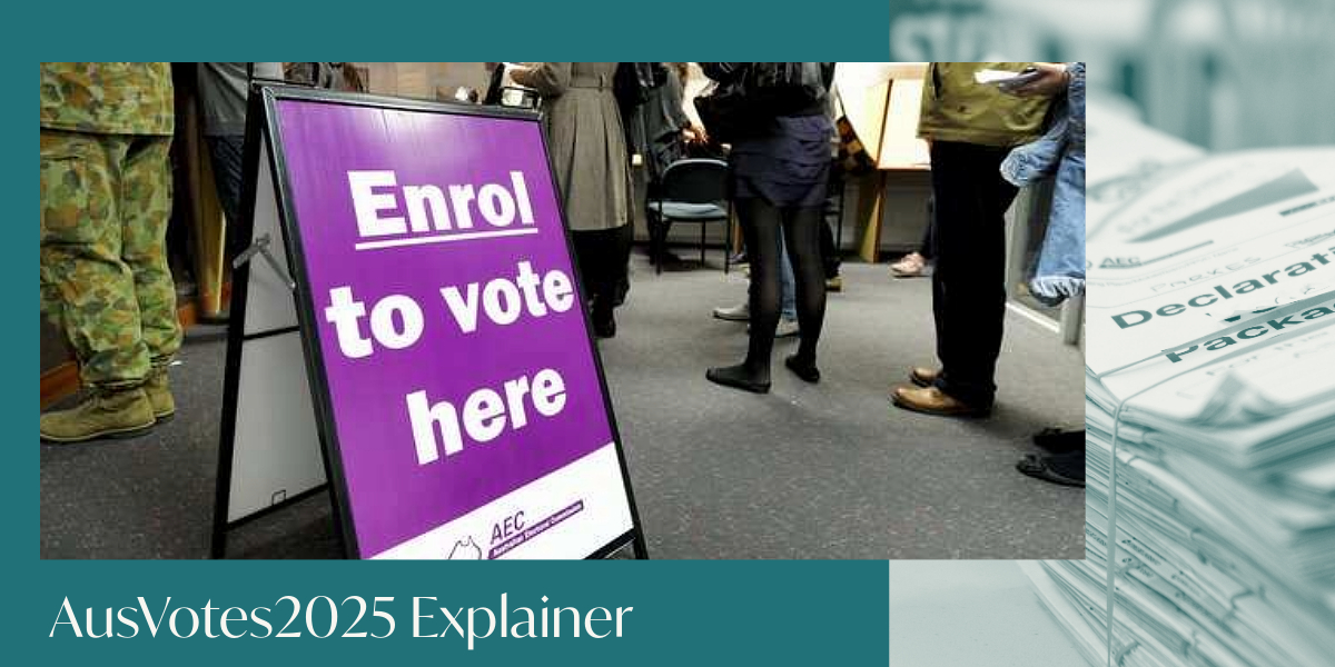 EXPLAINER: Enrolling to vote for the federal election